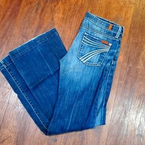 7 for all mankind dojo flip flop 26